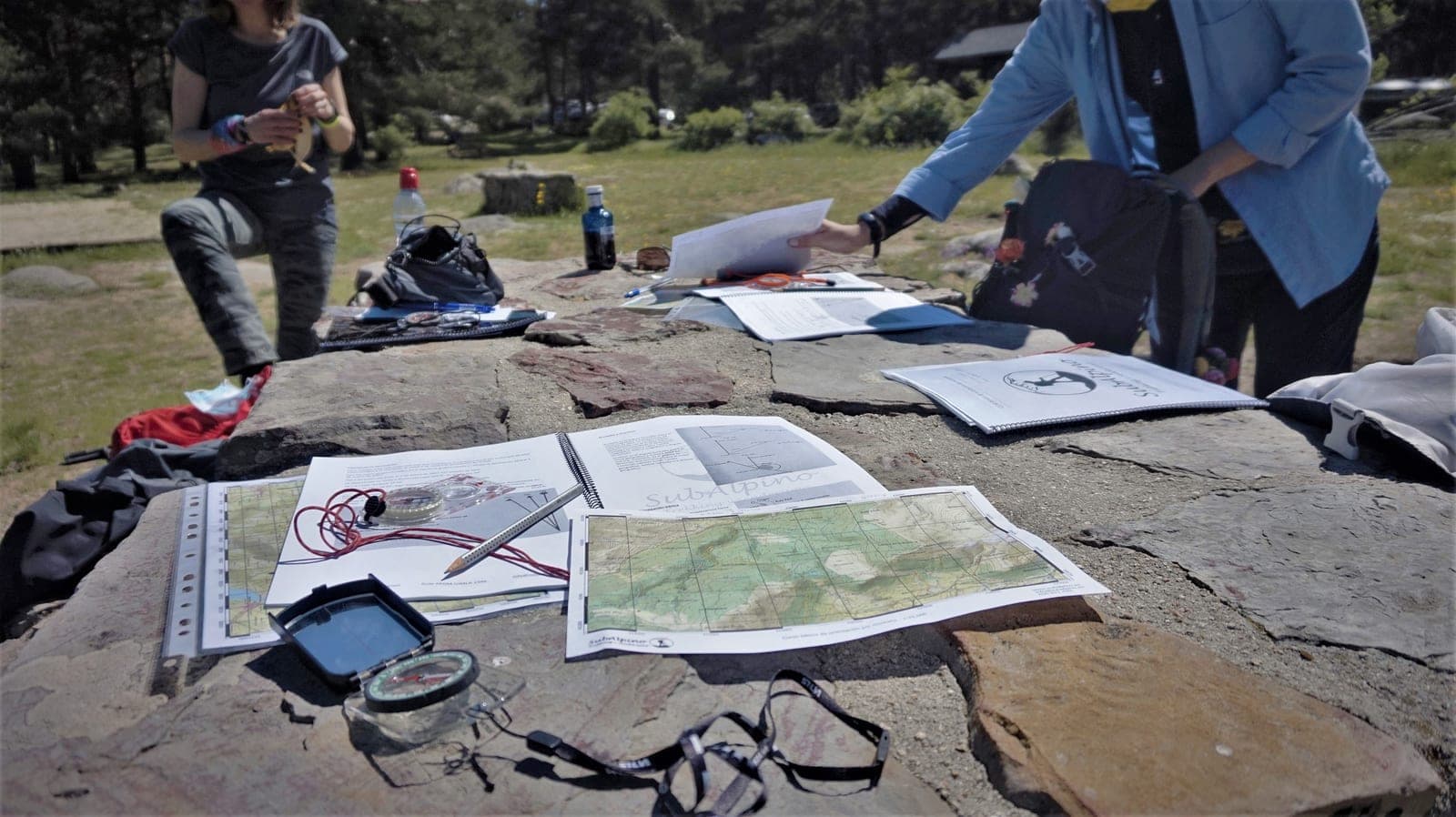 Curso básico de orientación por montaña