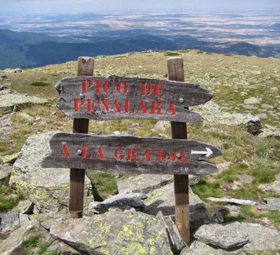cartel peñalara